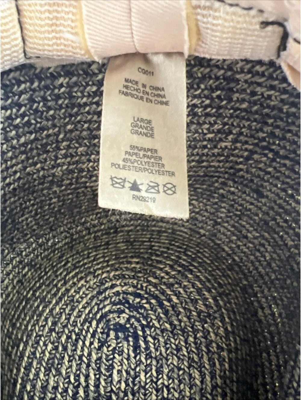 Country Gentleman mens hat Blue and white Classic look
